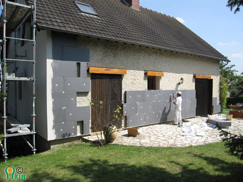 Isolation extérieure maison dans l'Yonne