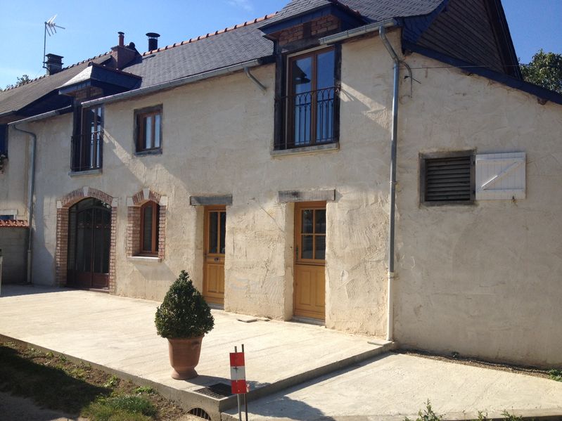 Enduit à la chaux taloché dans l'Yonne
