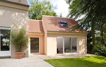 Extension de maison dans l'Yonne