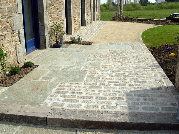 Dallage, terrasse, chape pavée à Auxerre